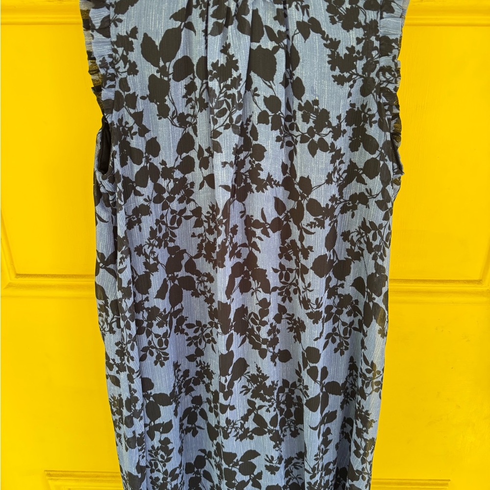 Tommy Hilfiger Floral Black and Gray Dress